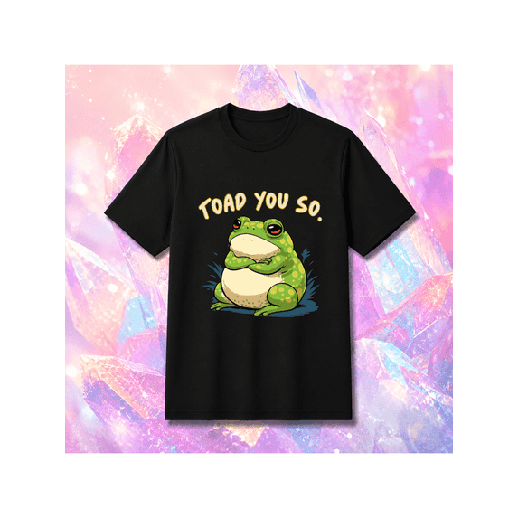 Toad You So Frog Pun Unisex T-Shirt, S-5XL - Walmart.com