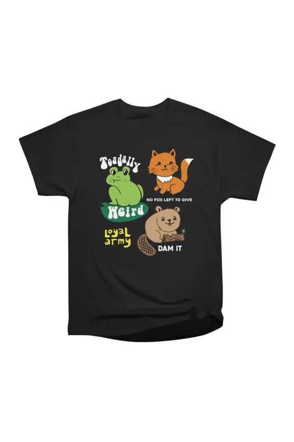 Toadally Weird T-Shirt Tee Gift For Him Merch For Her Apparel For Friend