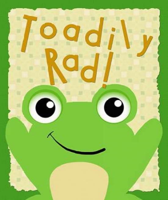 Toadily Rad Canvas Art - Anna Quach (24 x 24)