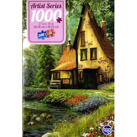 Toadstool Cottage 1000 Piece Puzzle
