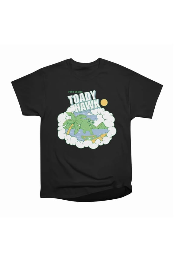 Toady Hawk Pond Skater T-Shirt Tee Gift For Him Merch For Her Apparel For Friend