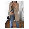 thumbnail image 1 of Toamir Women's Long Sleeves Slimming Business Blazer Open Front Formal Work Coats Casual Suit Lapel Slim, 1 of 6