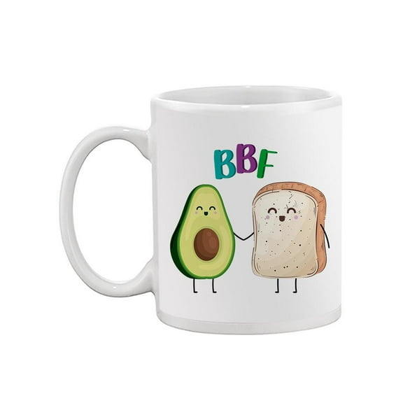 Toast And Avocado Bbf Mug - SPIdeals Designs,