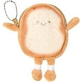thumbnail image 1 of Toast Bread Coin Purse Pouch Cute Wallet Keychain Accessories for Women Girls Small Coin Money Bag Pendant Cartoon Coin Holder Wallet Handbag Backpack Decorations Key Pouch Key Decor for Keychains, 1 of 7