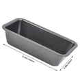 thumbnail image 1 of Toast Bread Loaf Pan Carbon Steel Non-stick Cake Tray Mold DIY Kitchen Baking Mould Bakeware, 1 of 6