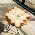Toast Bread Pillow Cushion With Cute Expression, Cute chair cushion