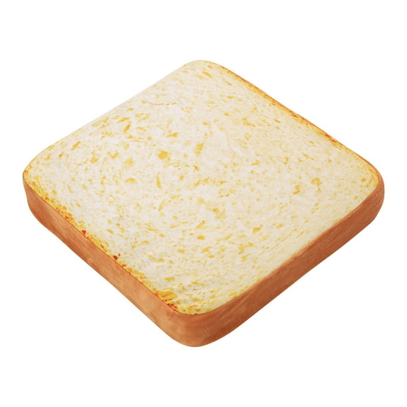 Toast Bread Plush Pillow, Bread Stuffed Pillow,Food Plush Pillow with Hand Pocket Great Gift Choice for Kids Adults Small Cute Stuffed Plush Toast Sofa Pillow 158G