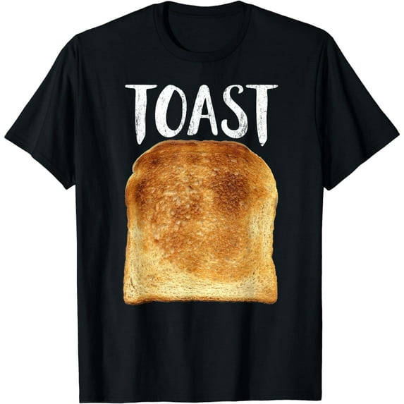 Toast Costume Halloween Funny Bread Lover Christmas Gift T-Shirt