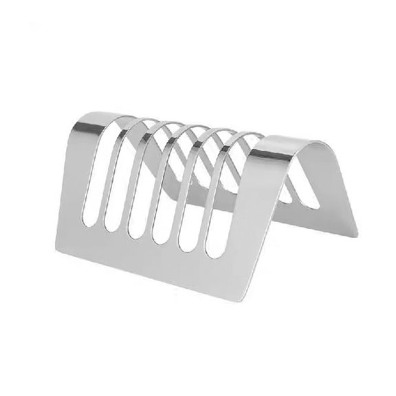 Toast Rack Bread Holder 6 Slice Slots Stainless Steel , dry placement rack, toast slices display rack, drain rack, tableware