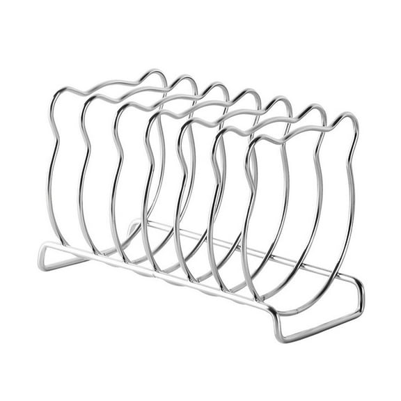 Toast Rack Stainless Steel Toast Stand 6 Slice Holder for Home Kitchen Baking and Serving Breakfast Bread