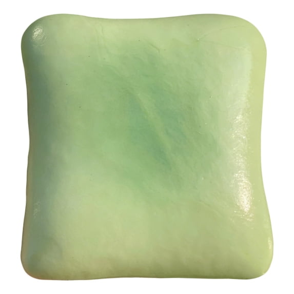 Toast Squishy Fidget Stress Reliever, Slow-Rising Matcha Green Marble Bread Squeeze for Desk Tactile Play, Plastic