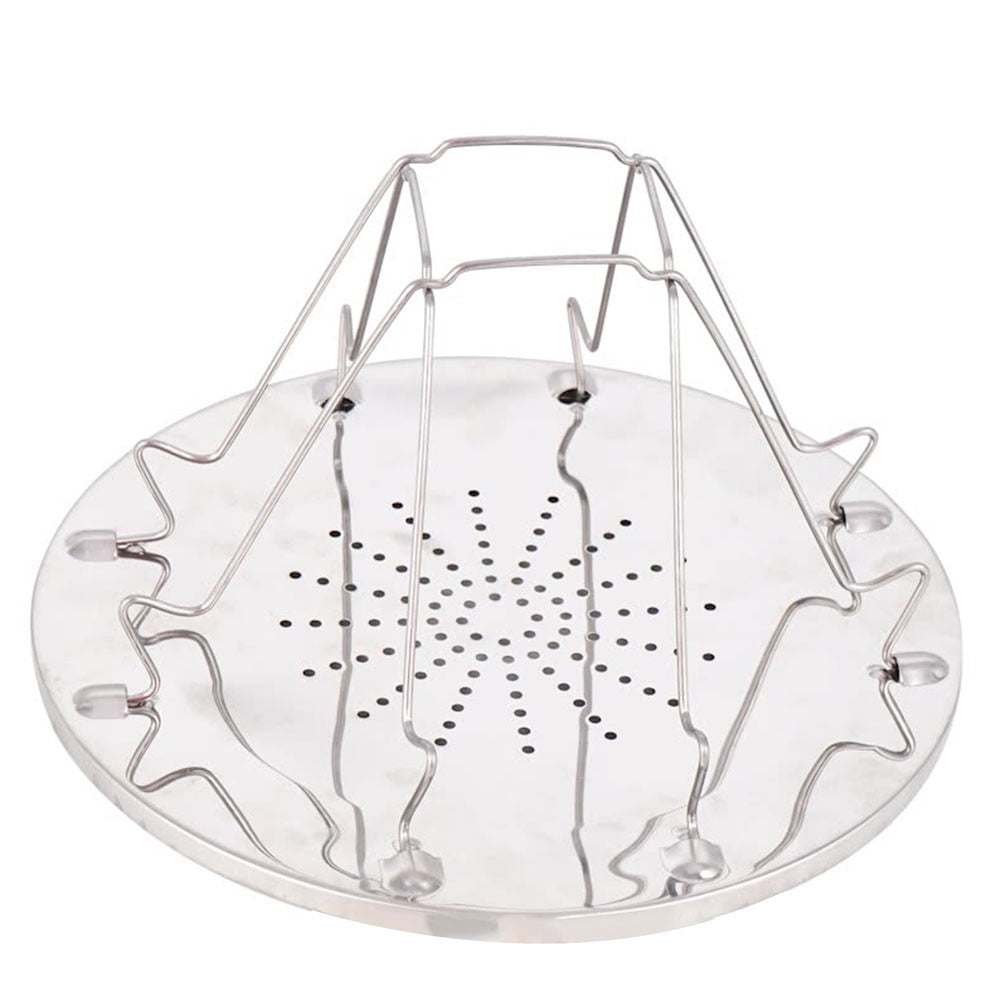 Toast Tray, Toast Rack, Camping Toaster with Foldable Stand,1 Pcs Stainless Steel Folding