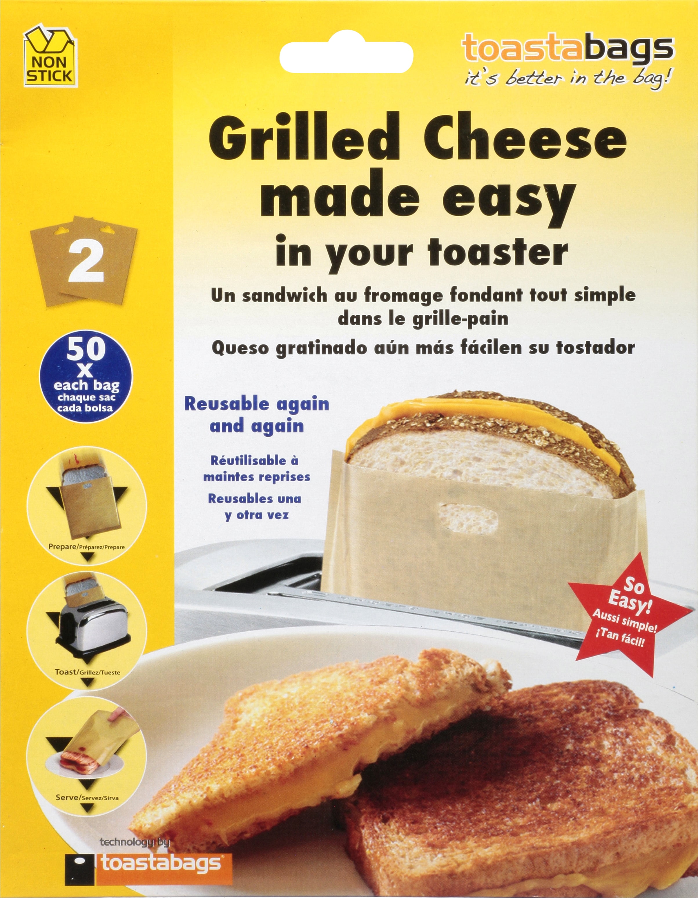 How to Make Toaster Grilled Cheese