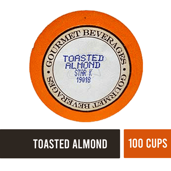 Toasted Almond Coffee, 100 Single Serve Cups
