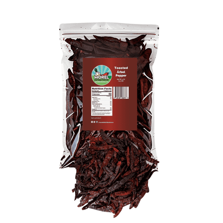 Toasted Chile de Arbol, Chile de Arbol Tostado. 4 oz