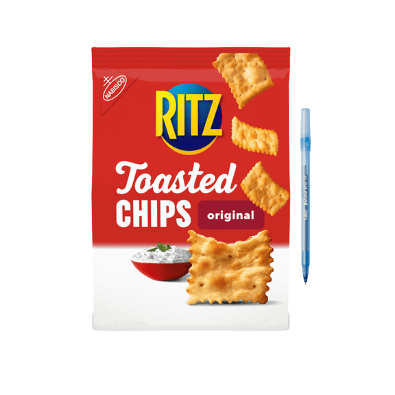 Toasted Chips Original Crackers, Party Snacks 8 oz