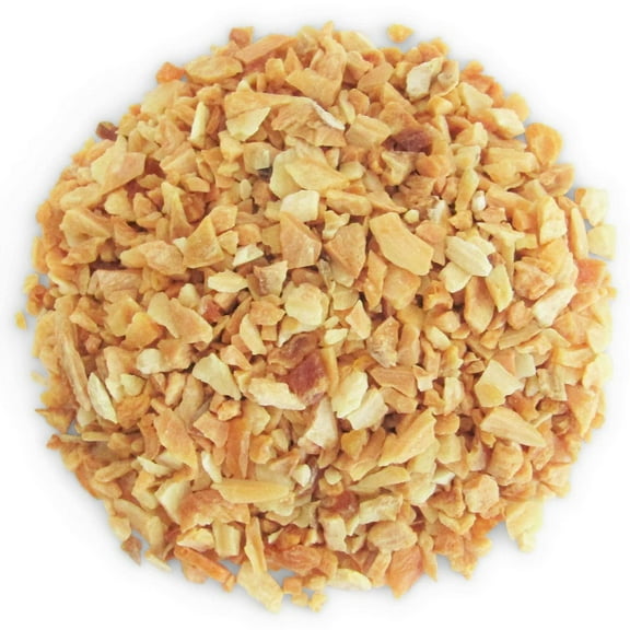 Toasted Minced Garlic by Its Delish, 2 LBS Bulk Bag  Premium Fresh Dry Roasted Chopped Garlic for Cooking, Baking, Topping  No Preservatives, No Artificial Flavor Added, Certified Kosher