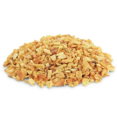 Toasted Minced Garlic by Its Delish, 5 LBS Bulk Bag Premium Fresh Dry Roasted Chopped Garlic for Cooking, Baking, Topping No Preservatives, No Artificial Flavor Added, Certified Kosher