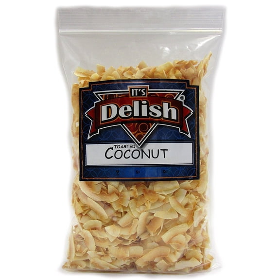 Toasted Natural Coconut Chips Unsweetened by Its Delish, 10 lbs