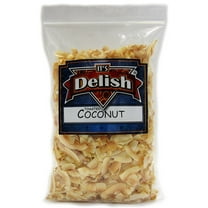 Toasted Natural Coconut Chips Unsweetened by Its Delish, 2 lbs