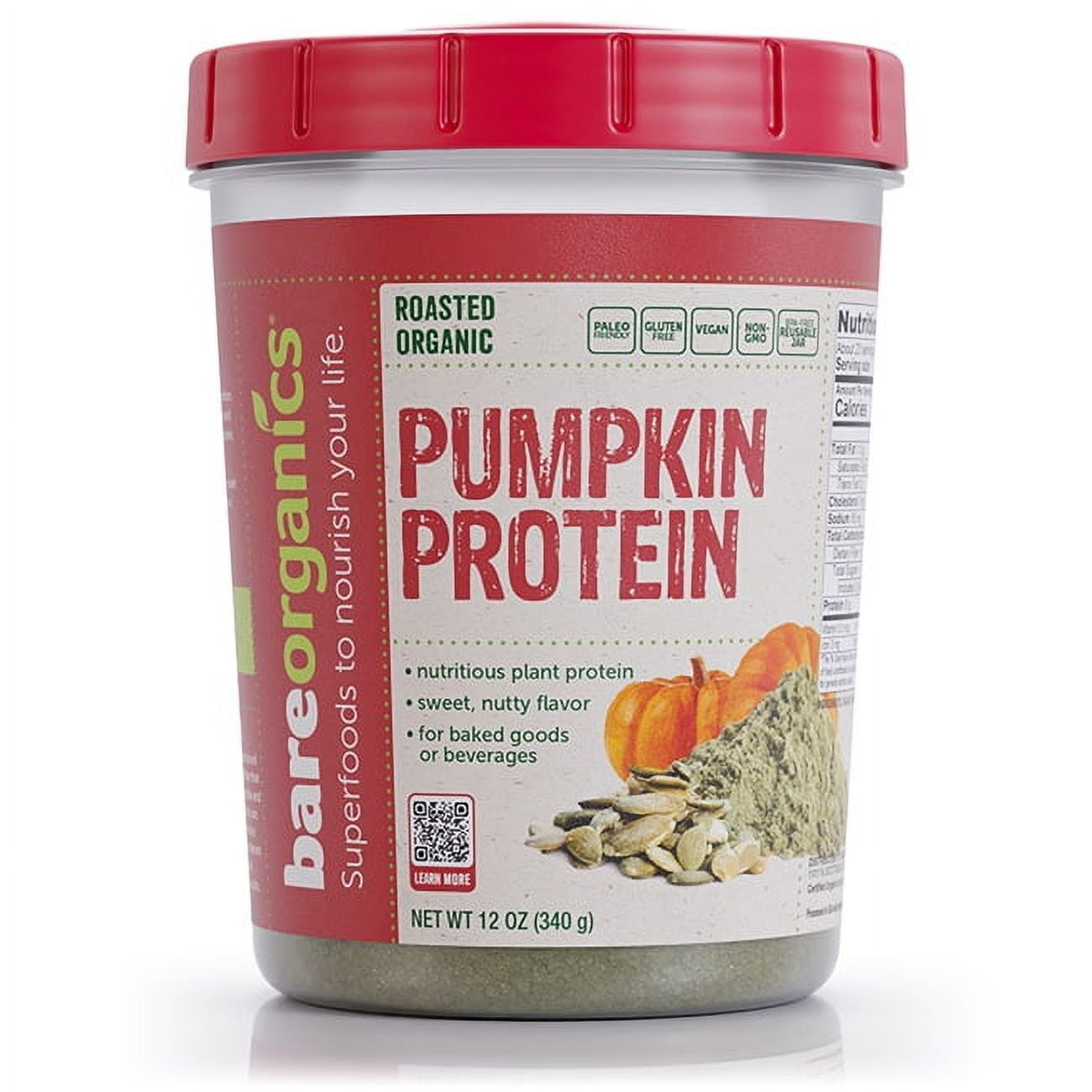 Toasted Pumpkin Protein Powder (USDA Organic)