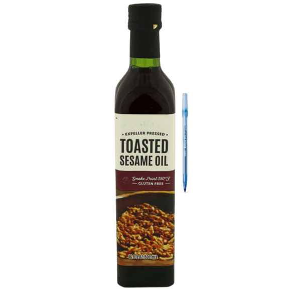 Toasted Sesame Oil Expeller Pressed Gluten Free 16.9 fl oz