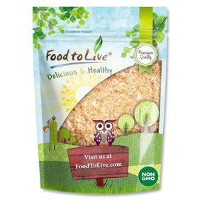 Toasted White Chopped Onion, 6 Ounces - Non-GMO, Vegan, Bulk - by Food to Live