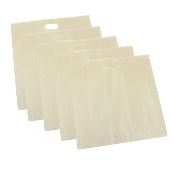 Toaster Bags Reusable, Gaqring Non-Stick Heat Resistant PTFE Coated Toaster Bags, Easy Clean Reusable Sandwich Bags for Grilled Cheese Pizza Oven Microwave