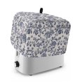 thumbnail image 1 of Toaster Cover 2 Slice, Blue Floral Leaf Dustproof Bakeware Oven Protector with Top Hook, Retro Farmhouse Plant Tree Branch Waterproof Small Kitchen Appliance Toasters Dust Cover, 12"x7.5"x8", 1 of 9