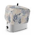 thumbnail image 1 of Toaster Cover 2 Slice, Blue Yellow Botanical Dustproof Bakeware Oven Protector with Top Hook, Spring Summer Vintage Waterproof Small Kitchen Appliance Toasters Dust Cover, 12"x7.5"x8", 1 of 9