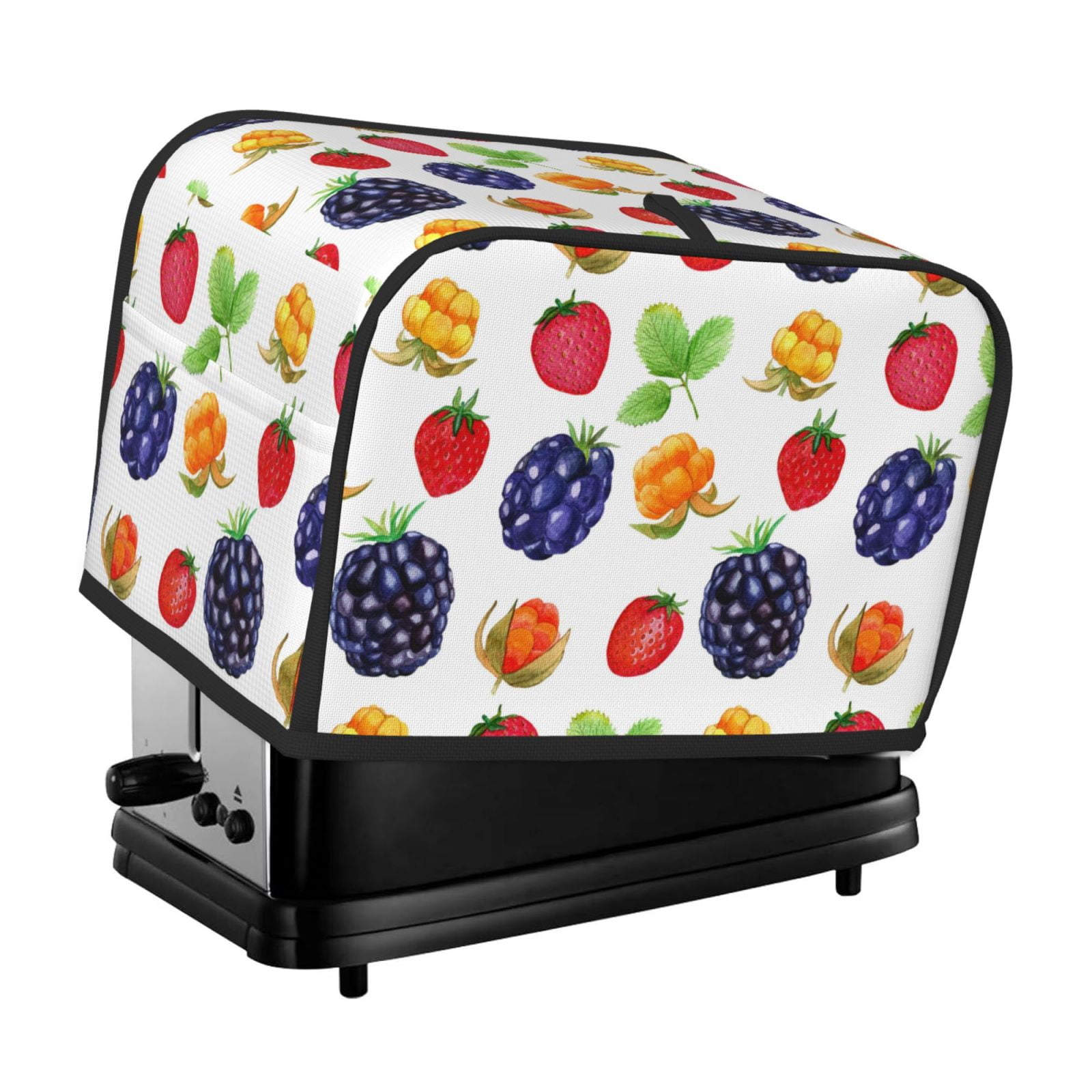 Toaster Cover 2 Slice, Strawberry fruit Cute 2 slice Toaster Oven Cover