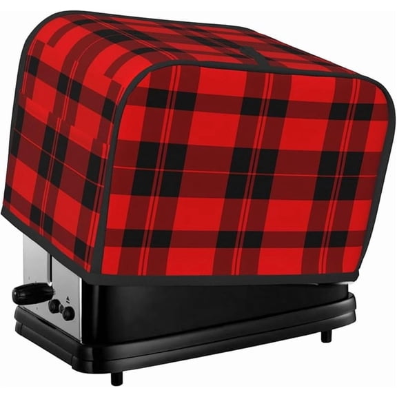 Toaster Cover 2 Slice Wide Slot Bread Machine Cover Fingerprint Protector Toaster Oven Cover Dustproof Kitchen Small Appliance Covers