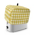 thumbnail image 1 of Toaster Cover 2 Slice, Yellow Gradient Dustproof Bakeware Oven Protector with Top Hook, Farm Plaid Buffalo Checkered Gingham Waterproof Small Kitchen Appliance Toasters Dust Cover, 12"x7.5"x8", 1 of 7