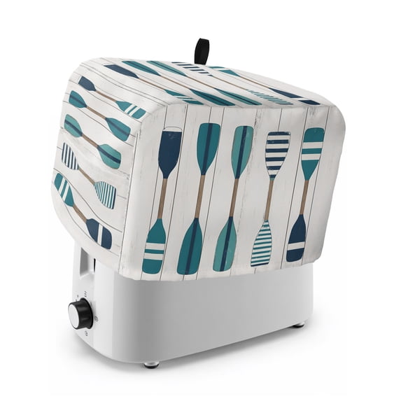 Toaster Cover 4 Slice, Dustproof Bakeware Oven Protector with Top Hook, Waterproof Small Kitchen Appliance Toasters Dust Cover, 12"x11"x8"