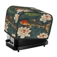 thumbnail image 1 of Toaster Cover For 2 Or 4 Slice, Two Or Four Slice Toaster Hood Dust-Proof Cover For Home Kitchen Washable Small Appliance Koi Fish Vintage Lotus (2), 1 of 5
