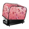 thumbnail image 1 of Toaster Cover For 2 Or 4 Slice, Two Or Four Slice Toaster Hood Dust-Proof Cover For Kitchen Washable Small Appliance Crystal Falling, 1 of 5
