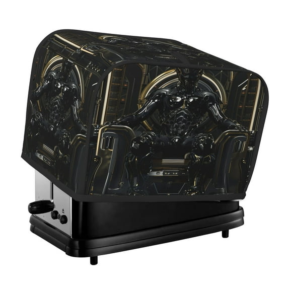 Toaster Cover For 2 Or 4 Slice, Two Or Four Slice Toaster Hood Dust-Proof Cover For Kitchen Washable Small Appliance King (3)