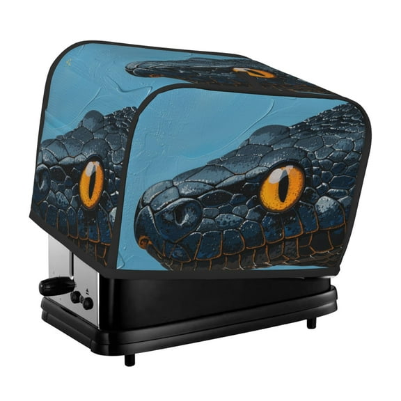 Toaster Cover For 2 Or 4 Slice, Two Or Four Slice Toaster Hood Dust-Proof Cover For Kitchen Washable Small Appliance Snake