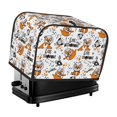 thumbnail image 1 of Toaster Covers 2 Slice, Cute Funny Astronaut Corgi Dog Waterproof Bread Machine Cover Fits for Standard 2 Slice Toasters, Home Decor Toaster Protection with Hanging Rope, 1 of 7