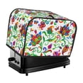 thumbnail image 1 of Toaster Covers 2 Slice, Paisley Waterproof Bread Machine Cover Fits for Standard 2 Slice Toasters, Home Decor Toaster Protection with Hanging Rope, 1 of 7