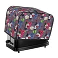 thumbnail image 1 of Toaster Covers 2 Slice, Wine Print No.J938 Waterproof Bread Machine Cover Fits for Standard 2 Slice Toasters, Home Decor Toaster Protection with Hanging Rope, 1 of 7