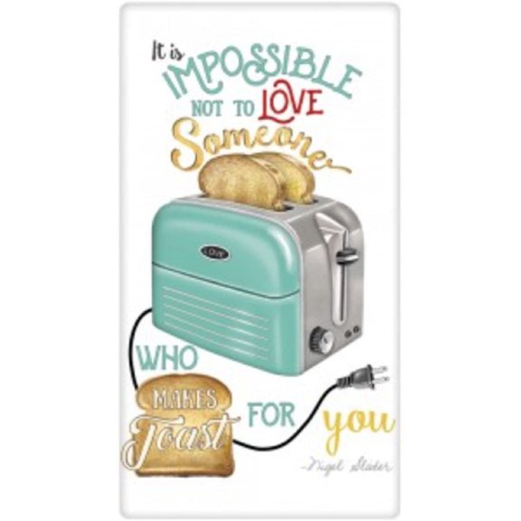 Toaster Flour Sack Kitchen Towel