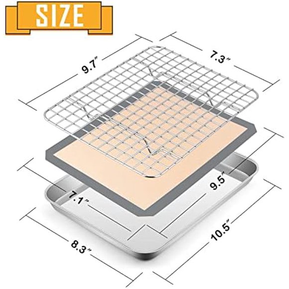 Small Broiler Pan With Rack