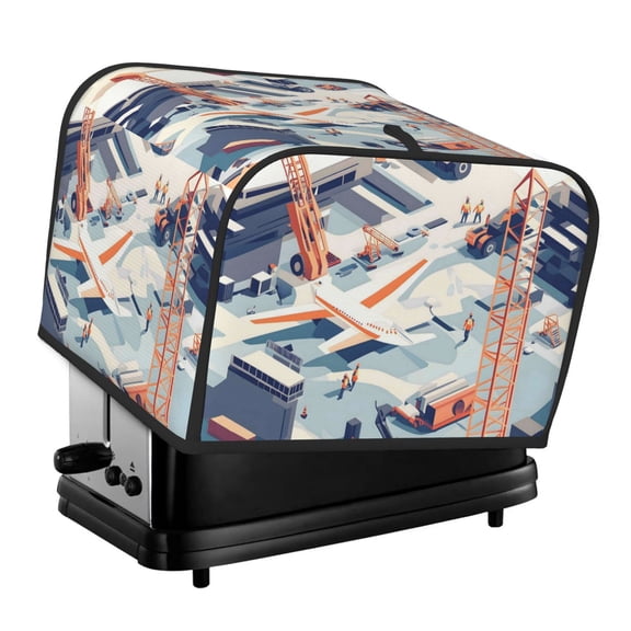 Toasting Machine Cover 4 Pieces 12.410.68.3in Dust-Proof Explosion-Proof Waterproof And Wear-Resistant Hollow Bottom Construction Site