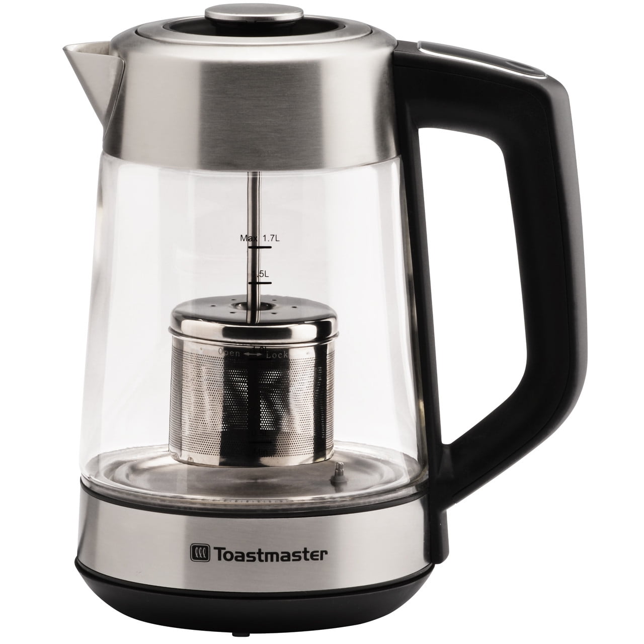 Toastmaster Electric Glass Kettle with Color Changing
