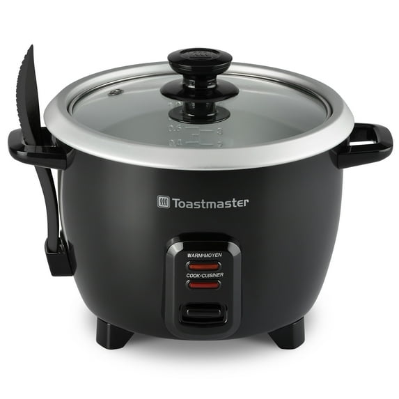 Toastmaster 10 Cup Rice Cooker w/ Glass Lid