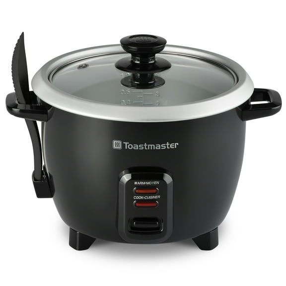 Toastmaster 10 Cup Rice Cooker w/ Glass Lid