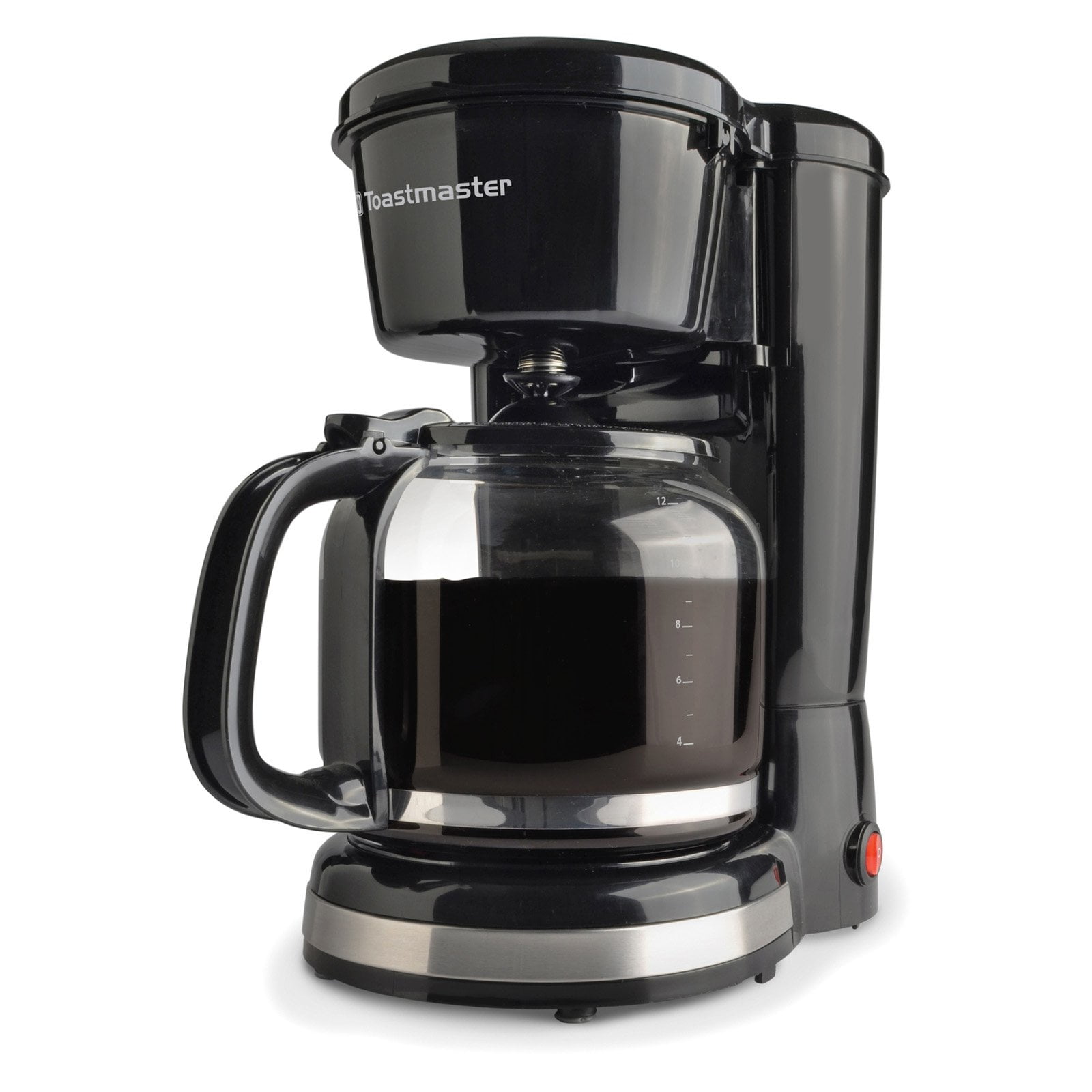 Toastmaster 12-Cup Coffee Maker, TM-122CM, Black