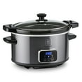 thumbnail image 1 of Toastmaster 4-Quart Digital Slow Cooker with Locking Lid, Graphite, 1 of 7