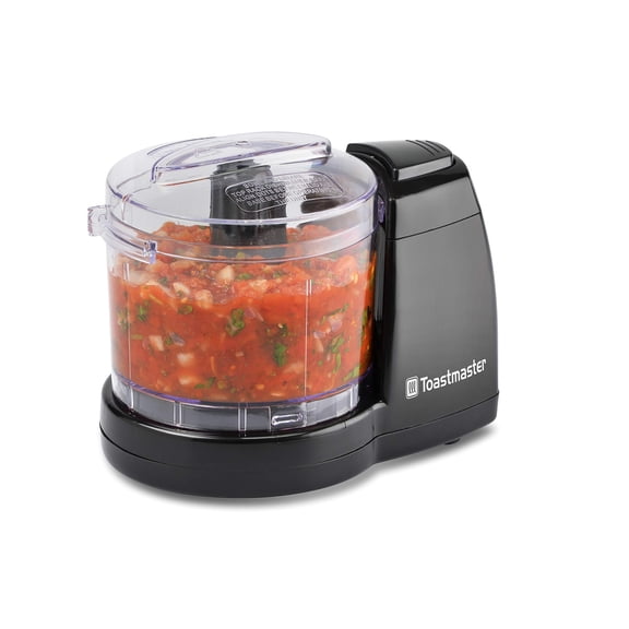 Toastmaster TM-61MC 1.5 Cup One-Touch Mini Food Chopper, Black Y101